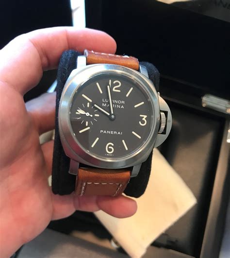 panerai 118 review|Panerai luminor titanium.